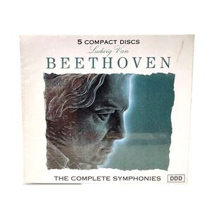 Ludwig van BEETHOVEN‎ 5 CD Box Set The Complete Symphonies 1-9 Brand New SEALED